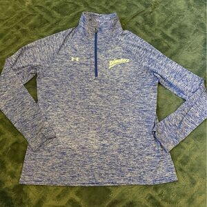 Under Armour Skywalkers Lacrosse Club blue quarter zip sweatshirt Size L
